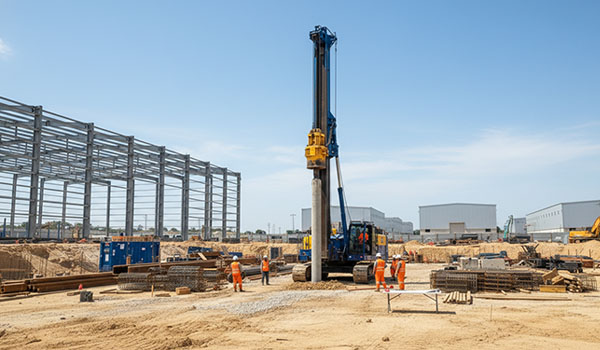 servico de Estaqueamento para Galpões Industriais